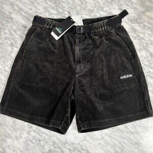 Adidas EQT SS25 CORDUROY Sports Shorts Brown Men's size Medium JV7659 NEW